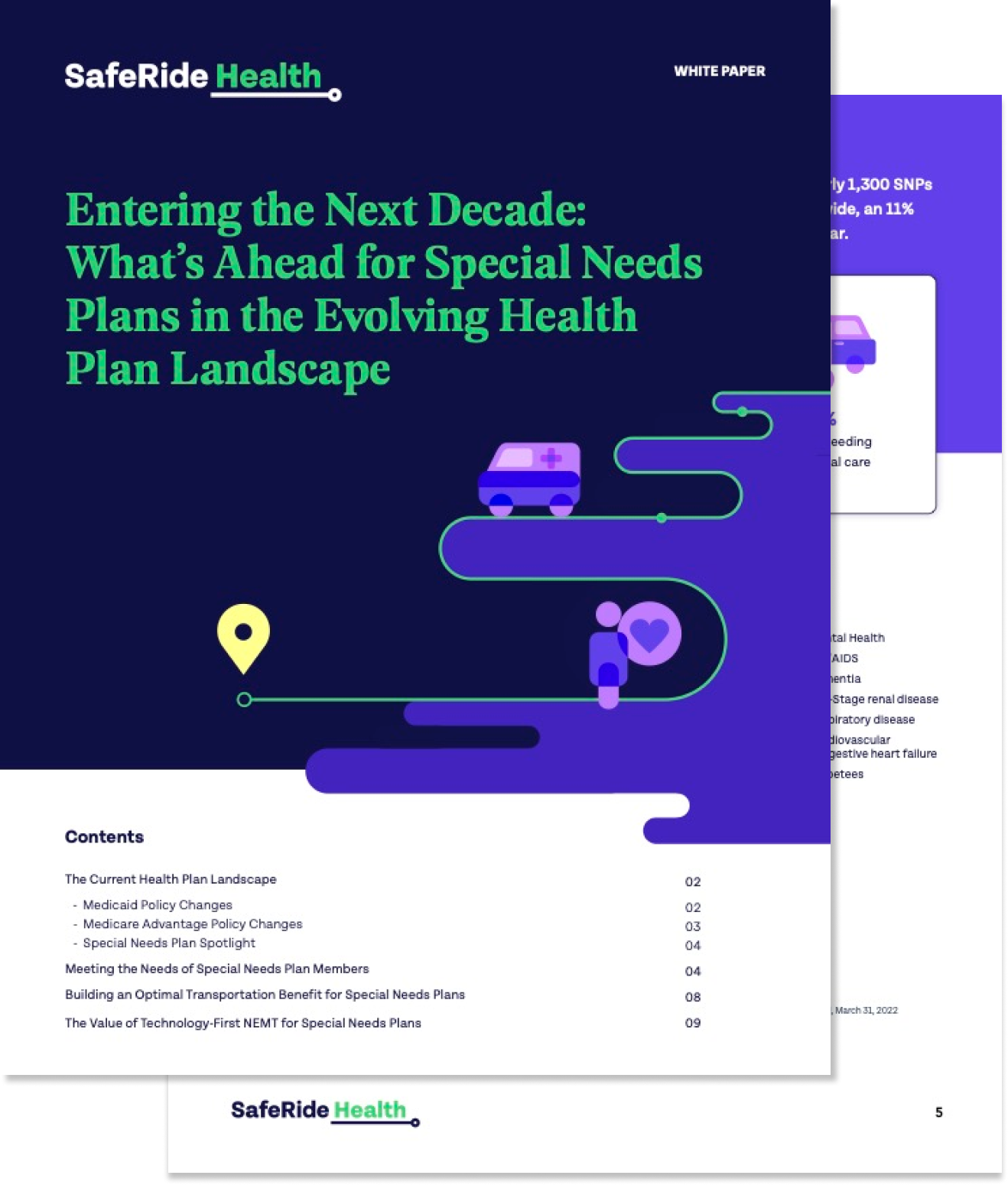 SafeRide White Paper What's Ahead for Special Needs Plans in the